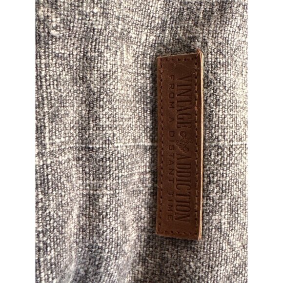 Unisex Toiletry Canvas Bag with Leather Handles - Picture 6 of 7